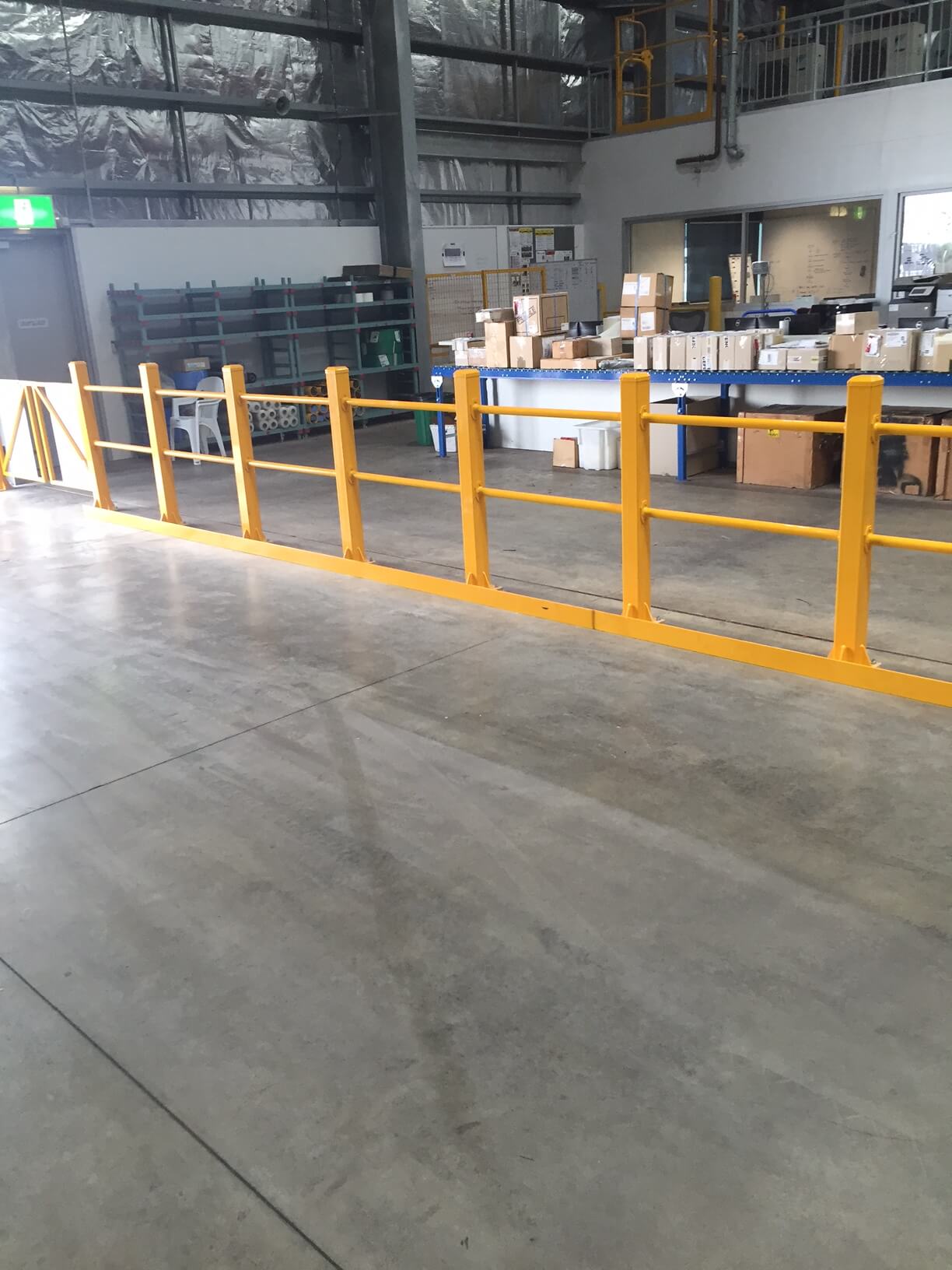 indoor factory safety Railing